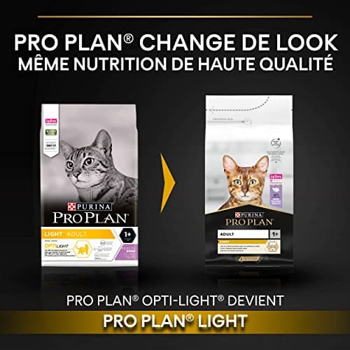PURINA PRO PLAN | Light | Adult cat overweight and/or overweight | Low fat kibble to aid weight loss | Turkey | Bag | 10 kg - Image 7