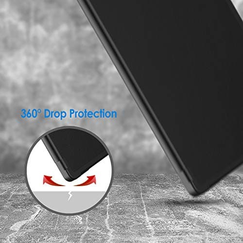 JETech Case for Samsung Galaxy Tab A7 10.4 Inch 2020 (SM-T500/T505/T507), Slim Stand Hard Back Cover Case (Black) - Image 7