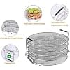 Parchment Paper Holder Dehydrator Holder Stand Compatible With Instant Pot Crisp Replacement Food Grade Barbecue Stand Stainless Steel Dehydrator Holder For Fruit Lé - Image 4