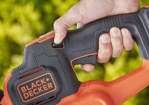 BLACK+DECKER - Cordless hedge trimmer - 36 V lithium battery - lightweight and compact - 55 cm - saw blade tip - delivered without battery - BCHTS36B-XJ - Image 6