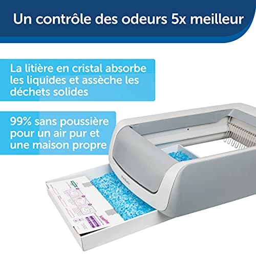 PetSafe - ScoopFree - Covered Self-Cleaning Litter Tray, Second Generation - No More Pickup, Privacy, Health Tracking - Image 6