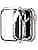 HANKN 2 Pieces Hard Case for Apple Watch Series 6 5 4 SE 40mm Tempered Glass Screen Protector Shockproof iWatch Case, 40mm, Transparent x 2 - Image 3