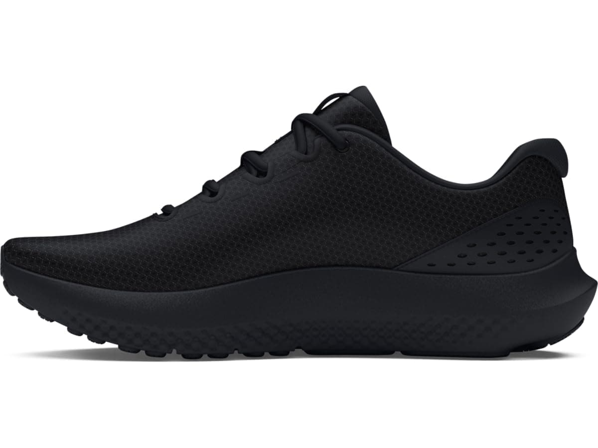 Under Armour UA Charged Surge 4 Chaussures de sport pour hommes, baskets légères et respirantes, couleur noir/gris anthracite/blanc - Image 8