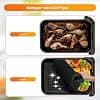 Accessories Air Fryer Set for Ninja Double Stack xl SL400EU 9.5L, 21pcs Silicone Mould for Ninja Foodi MAX Dual Zone AF400EU, Reusable Airfryer Dish with Waffle/Donut Mould, Grills etc - Image 8