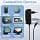 30W Power Cord Compatible with Amazon Echo 3rd/4th Gen, Echo Show 8/10/15, Echo Show 2nd Gen, Echo Plus 2nd Gen Mains Charger 30W 18V 1.67A for Smart Screens and Speakers 2m Cable - Image 4