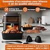 Ninja Accessories for Ninja Foodi Max Dual Zone AF400EU AF451EU AF300EU AF500EU 7.6L-10.4L Hot Air Fryer Silicone Mold for Ninja Hot Air Fryer - Image 4