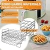 Air Fryer Accessories, 3 Tier Air Fryer Rack Multifunctional Stainless Steel Airfryer Rack Accessories For Philips Essential Airfryer XL 6.2L COSORI 5.5L Ninja Max Pro AF180EU - Image 6