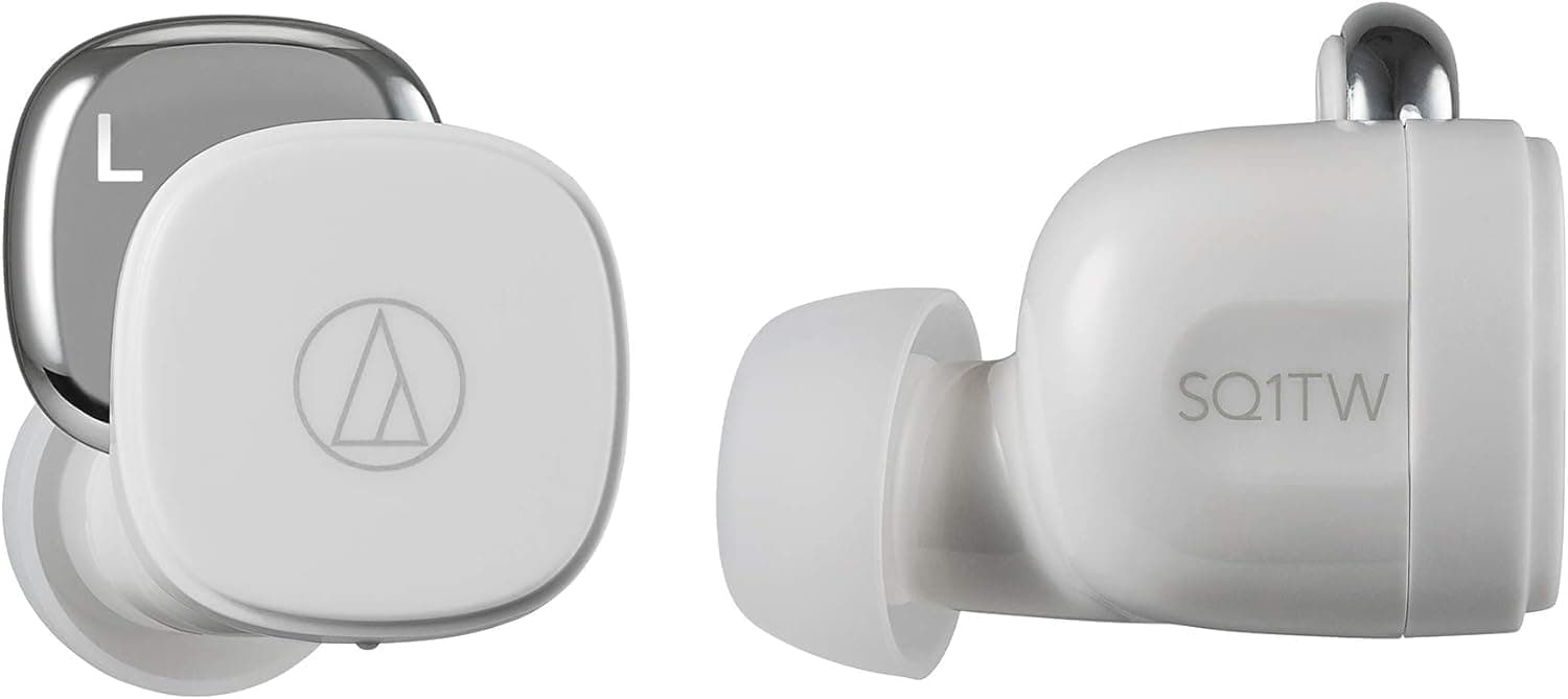 Audio-Technica SQ1TW Écouteurs Sans Fil Blanc