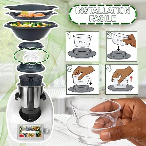 Food Processor Cap for Vorwerk Thermomix TM5 100 ml ONIX TECH - Image 6