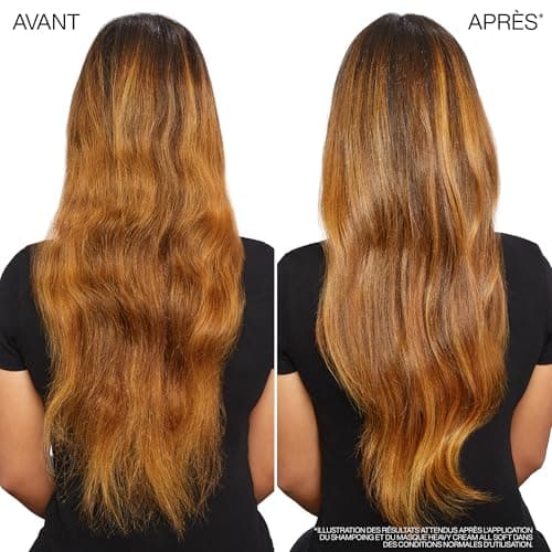 REDKEN - Moisturizing & Nourishing Mask for Dry and Desydrathy Hair - Regenerates Hair Fibre - Keratin & Argan Oil - All Soft - 250 ml - Image 3