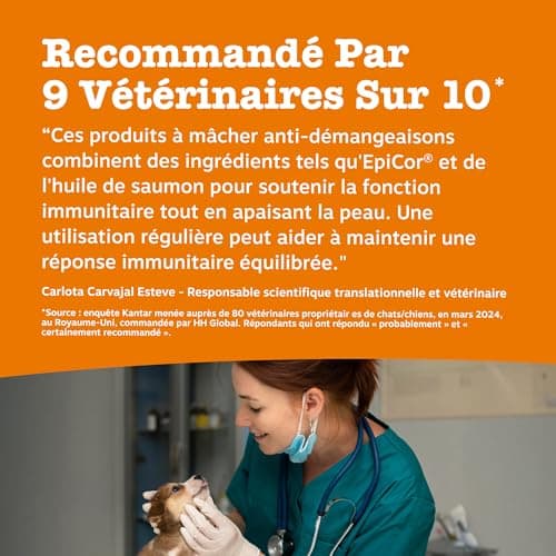 Zesty Paws Itch Relief Itch Relief - Anti-itch, Sensitive Skin - Treat Supplement - Rich in Salmon Oil & Omega 3 Fatty Acids | Supplement - 90 Units - Image 8