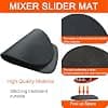 Sliding Mat for KitchenAid Pastry Processor, Mixer Mat, Kitchenaid Accessories, Sliding Mat for Kitchen Appliance, for Mixer, Auxiliary 4.5-5 Qt Tower Mixer Parts Accessories - Image 3