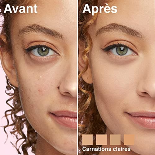 Maybelline New York - 4-in-1 Multi-purpose Matifying Complexion Perfector - Instant Anti-Age Perfector Foundation - Shade : 01 LIGHT - Capacity: 30 ml - Image 4