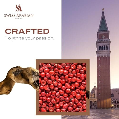 Swiss Arabian Passion of Venice Unisex Perfume Extract 100 ml – A Luxurious Fusion of Green Notes, Jasmine and Warm Amber Musk – A Captivating and Timeless Fragrance - Image 7