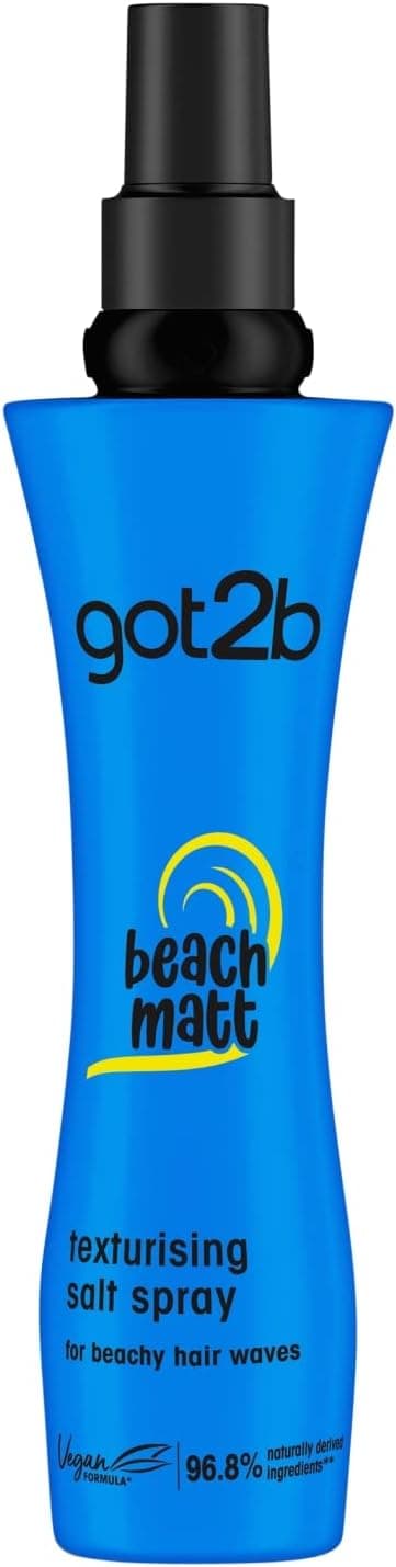 Shwarzkopf got2b Beach Matt Texturizing Sea Salt Spray 200ml - Image 1