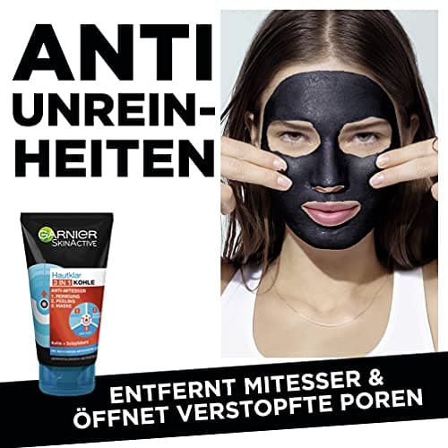 Garnier Peel-Off Blackhead Mask for Radiant Skin with Salicylic Acid and Light Charcoal - Image 5
