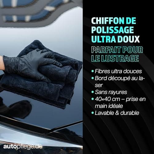 Sonax Polish & Wax Colour Car Polish Kit 500 ml + Polishing Sponge + Polishing Cloth | Polishing Paste for Coloured and Metallic Paints to Remove Small Scratches | - Image 6