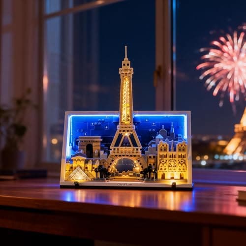 YEABRICKS LEGO Architecture Paris - City of Love Building Blocks Model (Building Kit Not Included) LEGO-21064 - Image 2