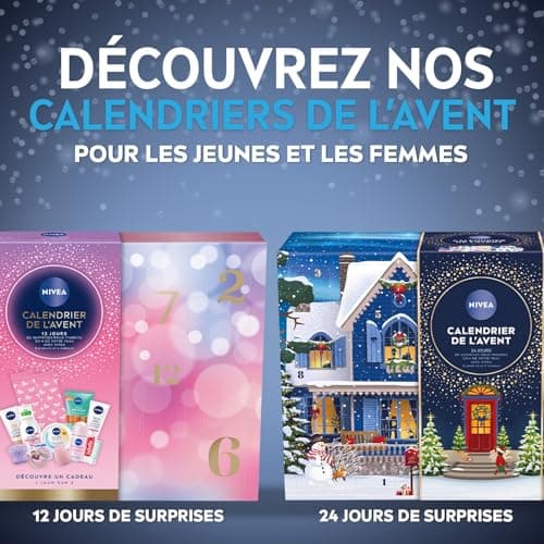 NIVEA MEN - Men's Advent Calendar 2025 Edition - Beauty Gift Set - Face, Body & Lip Care + Accessories - 24 Surprise Windows - 1pc - Image 6