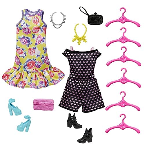 Barbie Fashionistas HJL66 The Dream Dressing Set with Doll Model, Dresses, Accessories and Hangers, Children's Toy, From 3 Years - Image 4