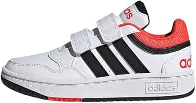 Adidas Unisex Child Hoops Lifestyle Basketball Hook-and-Loop Shoes
