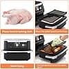 Air Fryer Ninja 10.4L AF500EU Anti Splash Grid Reusable Accessories Air Fryer Mold Air Fryer Mold for Ninja 10.4L, Silicone Air Fryer Dish for Ninja Foodi 10.4L (sty-1) - Image 6