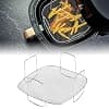Air Fryer Grill Accessories, Stainless Steel Grill & Steaming Rack for 3.5-5.8QT, Dehydration Rack for Ninja Power Air Fryer (20.5x20.5x9cm) - Image 6
