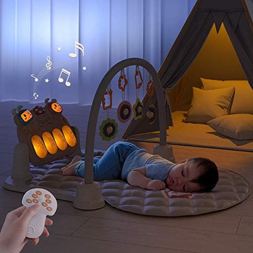 TUMAMA Musical Toy Mat, Play Mat and Games, Music Mat for Baby Activity Mat for Toddlers Boys Girls Gift (Rabbit) - Image 2