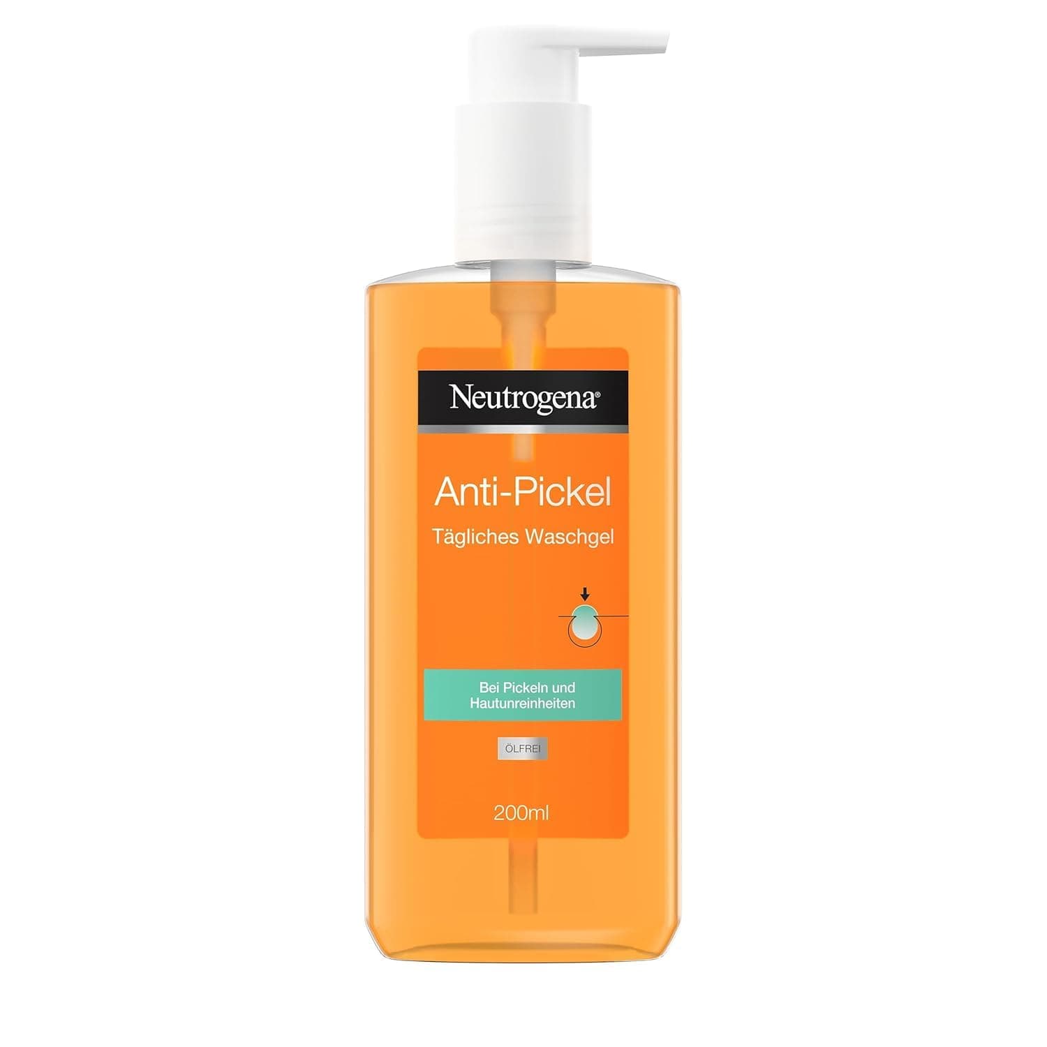 Neutrogena Visibly Clear Gel de Lavage Anti-Pic Anti-Huile - Gel nettoyant Visage pour prévenir Les impuretés et Les Mites - 200 ML - Image 7