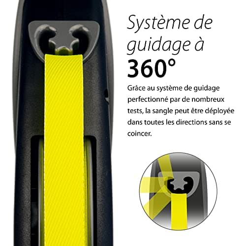 flexi Giant Professional Dog Strap Black/Neon 10 m Size L - Image 6