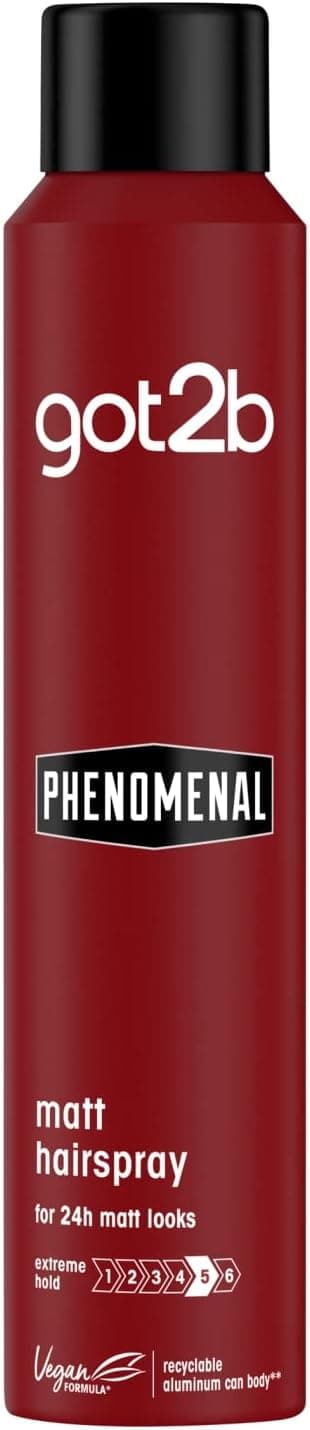Schwarzkopf got2b Phenomenal Finishing Hairspray, 200 ml - Image 1