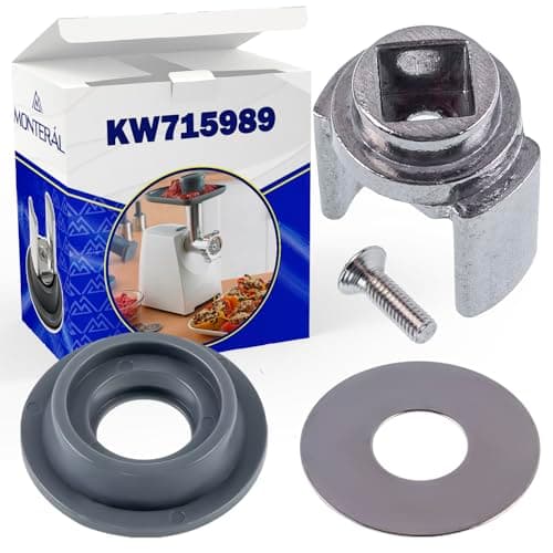 MONTERAL Set of Coupling Sockets and Washers for Kitchen Processor with Original Code KW715989 for Kenwood - Image 2
