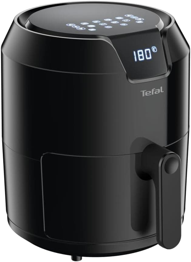 Tefal EY4018 Easy Fry Precision XL Hot Air Fryer, 1500W, 4.2L Capacity, Automatic Programs, Digital Display, Timer, No Grease/Oil, Black