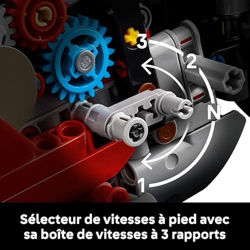 LEGO Technic La Moto Ducati Panigale V4 S - Moto à Construire pour Adulte, Homme et Femme - Blocs de Construction de véhicule - Idée de Cadeau pour Papa 42202 - Image 6