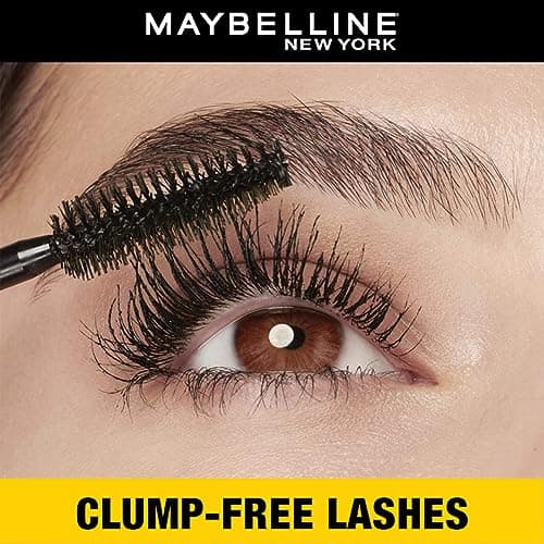 Maybelline New York - Volumizing Waterproof Mascara - Collagen Enriched - Volum' Express - Colossal - Black - 10ml - Image 6
