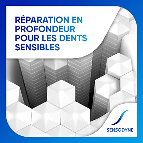 SENSODYNE Toothpaste Repairs and Protects, for Sensitive Teeth, Provides Long Lasting Protection, Mint, Pack of 2 x 75 ml - Image 4