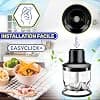 MONTERAL Blender Gearbox Cover with Original Code 7322115434 for Bowl HC 350 ML for Braun Multiquick - 10 Year Warranty - Image 5