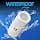 JBL Flip 5 - Sturdy Portable Bluetooth Speaker - Waterproof Design for Pool & Beach - 12 Hours Battery Life - Unique JBL Sound - White - Image 6