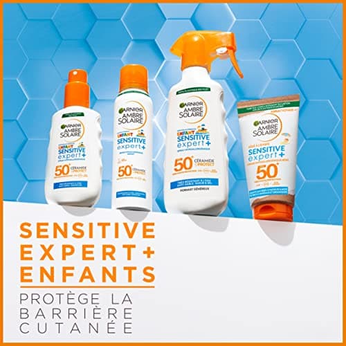 GARNIER Ambre Solaire Baby Sensitive Expert+ Baby Sun Milk SPF 50+ Protects Against UVA & UVB Long – Water Resistant – Ceramides – Vegan – From 6 Months – Light Skin – 50 ml - Image 7