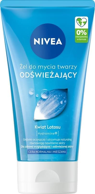 NIVEA Refreshing Face Cleansing Gel for Normal and Combination Skin 150ml - Image 1