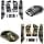 HENGBIRD Logitech G Pro X Superlight 2 Mouse Grip Tape - Ultra-Thin Anti-Sweat Sticker - 2 Sets Black & Black-Gold, Gaming Accessories for Logitech G Pro Superlight 1/2 - Image 2