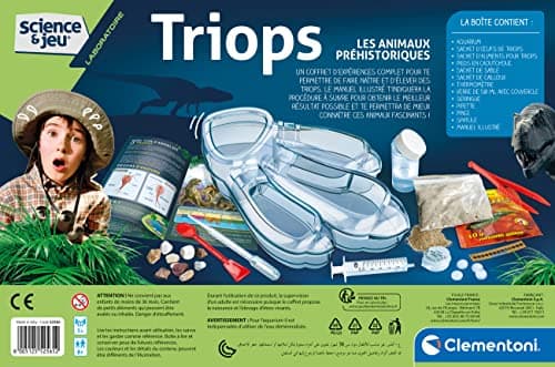Clementoni | Triops: Prehistoric Animals for Children 8+ | Science & Game | Science Kit | Aquarium with Magnifying Glass and Thermometer | Breeding Prehistoric Crustaceans | Gift Idea - Image 4