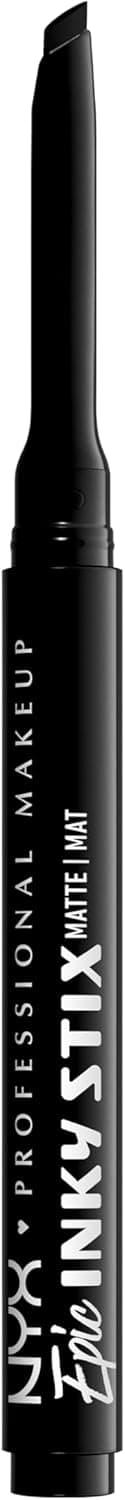 NYX PROFESSIONAL MAKEUP NYX Professional Makeup Epic Inky Stix - Eyeliner gel-crème waterproof - Tenue 24H Sans Bavure ni retouche - Pointe biseautée ultra-précise - Teinte : Black Screen