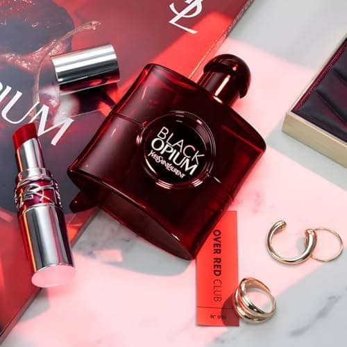 Black Opium Over Red by Yves Saint Laurent for Women - 3 oz EDP Spray - Image 7