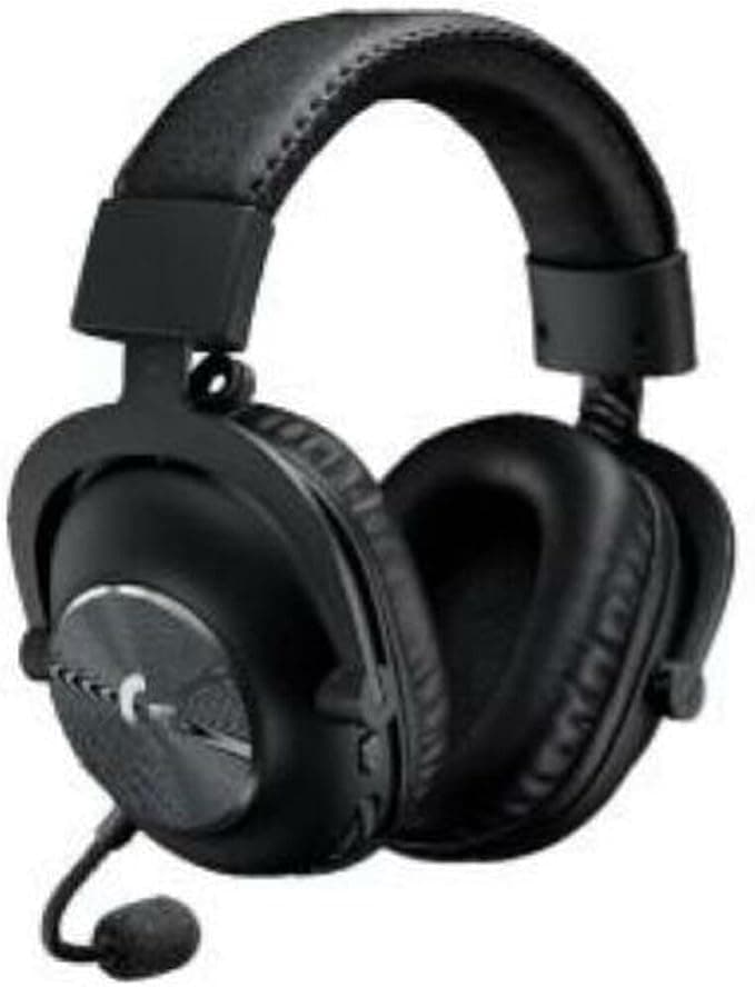 Logitech G Pro X Wired Gaming Headset with Headphone Rest Black