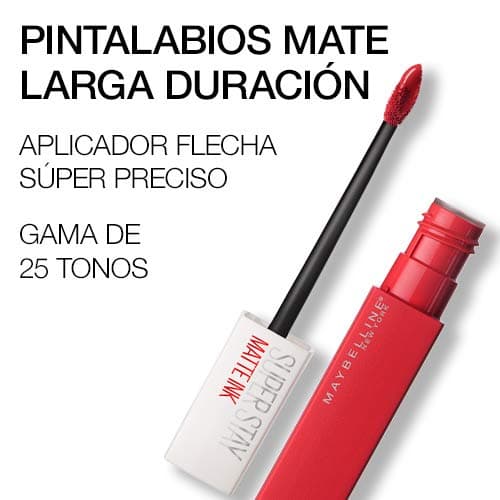 Maybelline New-York - Superstay Matte Ink Rouge à Lèvres Liquide Intense Longue Tenue - Teinte: 150 Pathfinder - 5ml - Image 6