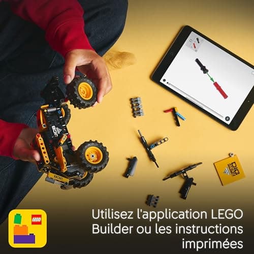LEGO Technic Monster Jam DIGatron à rétrofriction - Maquette de Camion pour garçon et Fille dès 7 Ans - Jeu créatif pour passionnés de Voitures - Idée Cadeau pour Amateurs de mécanique 42199 - Image 8