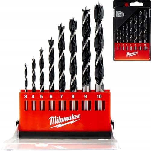 Milwaukee 4002395371259 4932352466 Wood Drill Bit Set 8 Pieces - Image 2