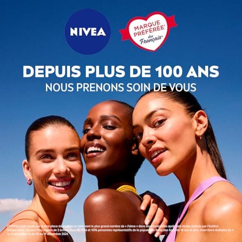 NIVEA SUN - Coffret Protection Solaire - Crème Solaire Visage FPS 30 (50 ml) + Spray Protect & Hydrate FPS 50+ (200 ml) + Spray Après Soleil (200 ml) + Duo Labello Sun & After Sun + Ballon De Plage - Image 8