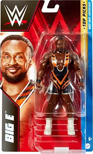 Mattel WWE Big E Top Picks Collectible Figure with 10 Points of Articulating and Realistic Detail, 6-Inch - Image 6